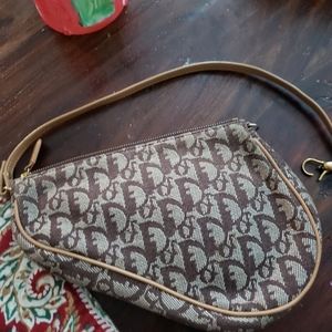 Christian dior small saddle bag